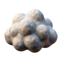 serene traditional Nimbus Cloud with Transparent Background for Compositing high quality png
