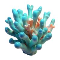 impressive modern Ocean Depths Bioluminescent Plants Transparent Background high resolution png