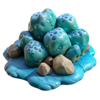 wonderful contemporary Ocean Floor Rocks with Front View Isolated Element high resolution png