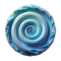 extraordinary creative Ocean Whirlpool Abstract Design Isolated Element high resolution png