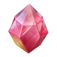 wonderful modern Pink Crystal Refraction Cutout on Transparent Background exclusive png