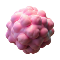 dramatic abstract Pink Smoke Puff Cutout with Soft Edges high resolution png