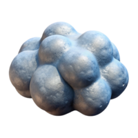 serene abstract Realistic Cloud Isolated with Transparent Background professional png