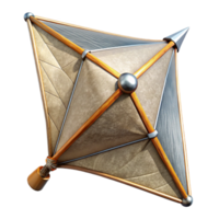 impressive artistic Realistic Solar Sail Deployment Isolated exclusive png