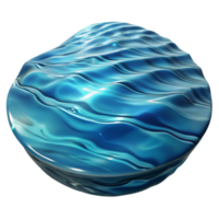serene classic Rippled Water Reflection Distorted Cutout authentic png