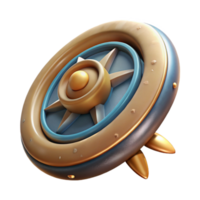 elegant contemporary Rotating Celestial Cartwheel Isolated on Transparent Background genuine png