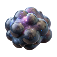 wonderful rustic Rotating Nebula Cloud Cutout with Dark Matter Accents genuine png