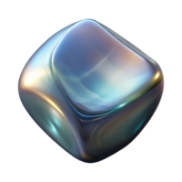 dramatic contemporary Side View Glass Distortion Reflection Isolated Element detailed png