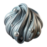 elegant contemporary Silken Strands Macro with Dewdrops Transparent premium png