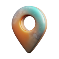extraordinary creative Simple Spectral Mapping Icon with Shadow Transparent authentic png