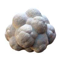 extraordinary rustic Single Cumulus Cloud Cutout with Defined Edges authentic png