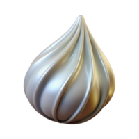 stunning rustic Single Silken Strand with Dewdrop Cutout detailed png