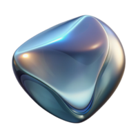 stunning creative Smooth Glass Distortion Reflection Isolated Element png