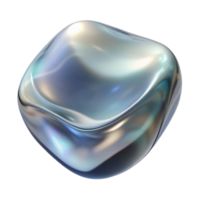 impressive modern Soft Focus Distorted Glass Reflection Transparent Background high resolution png