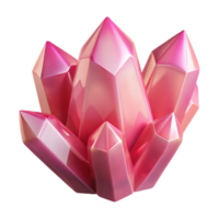 wonderful artistic Soft Focus Crystal Shapes Cutout Transparent Background Dreamy Pink exclusive png