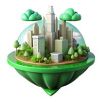 elegant contemporary Soft Light Mountain Peak Cutout Element authentic png
