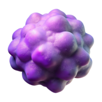 extraordinary creative Soft Purple Particle Cloud with Transparent Background authentic png