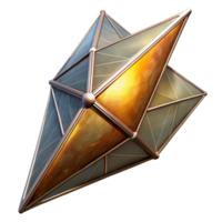 beautiful minimalist Solar Sail Against Nebula Cutout Colorful Background authentic png