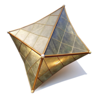 extraordinary abstract Solar Sail Cutout Transparent Background with Shadow premium png