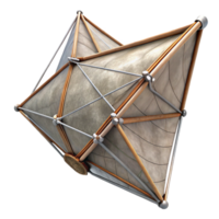 serene minimalist Solar Sail with Fine Wires and Structure Isolated original png
