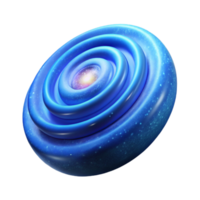 extraordinário tradicional espiral roda dentada galáxia isolado com Estrela clusters genuíno png