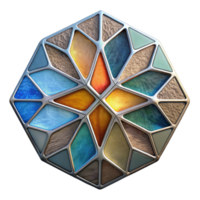 magnificent creative Stained Glass Abstract Texture Cutout Element exclusive png