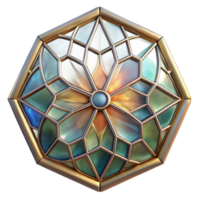 wonderful artistic Stained Glass Abstract Texture Cutout Element premium png