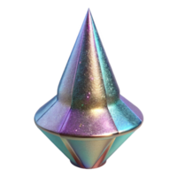 dramatic abstract Stardust Spire Transparent Background with Iridescent Sheen high resolution png