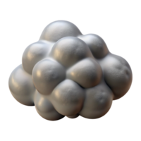 magnificent abstract Stormy Gray Nimbus Cloud Isolated with Rain Detail original png