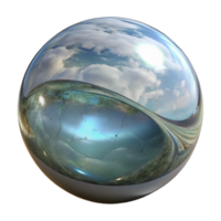 dramatic rustic Surreal Distortion Reflection on Glass Transparent Background premium png