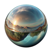stunning creative Surreal Reflection Cutout for Design Projects png
