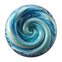 wonderful minimalist Swirling Water Vortex Abstract Design Transparent Background authentic png