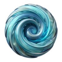 stunning abstract Swirling Water Vortex Abstract Design Transparent Background png
