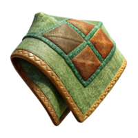 dramatic traditional Textured Terraverde Tapestry Fragment Cutout Isolated Element original png