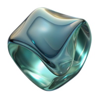 wonderful creative Transparent Glass Distortion Reflection Isolated Element original png
