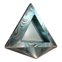 wonderful modern Triangle Glass Distortion Reflection Isolated Element authentic png