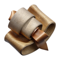 elegant vintage Vintage Fabric Ribbon Texture Isolated with Frayed Edges high quality png