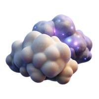 dramatic abstract Whirling Nebula Clouds Isolated with Subtle Hues png