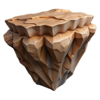 vibrant rustic Windswept Zephyr Zone Cliff Face Isolated with Dramatic Lighting high quality png