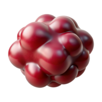 dramatic abstract Wine Red Vapor Form Isolated Element authentic png