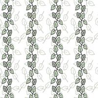 Seamless pattern with green leaves. Perfect for background, textile, or wrapping paper A delicate, repeating pattern featuring tiny green leaves. Ideal for creating a fresh aesthetic vector