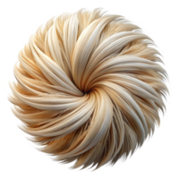 beautiful contemporary Wispy Filament Pattern Isolated with Bright Lighting high resolution png