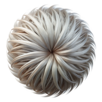 elegant minimalist Wispy Filament Pattern Isolated with Bright Lighting detailed png
