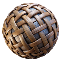 magnificent artistic Woven Strands Cutout Element Close Up View authentic png