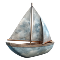 extraordinary vintage Yacht Cutout on Transparent Background with Gentle Lighting professional png