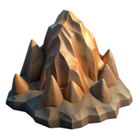 impressive rustic Zephyr Zone Rocky Mountain Face Cutout with Dramatic Shadows genuine png