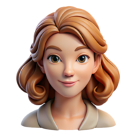 memorable geometric Hyper-specific, professional render, isolated cutout of an Art Nouveau woman's face, elegant, serene, flowing hair, with Transparent Background gallery standard png