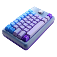 dazzling coveted Gaming keyboard with mechanical keys with Transparent Background png