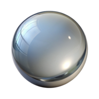 impressive modern Professional render, isolated cutout of a single glass marble, clear with Transparent Background high quality png