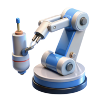 immaculate remarkable Advanced robotic surgery tool with articulated arms and laser scalpel with Transparent Background png